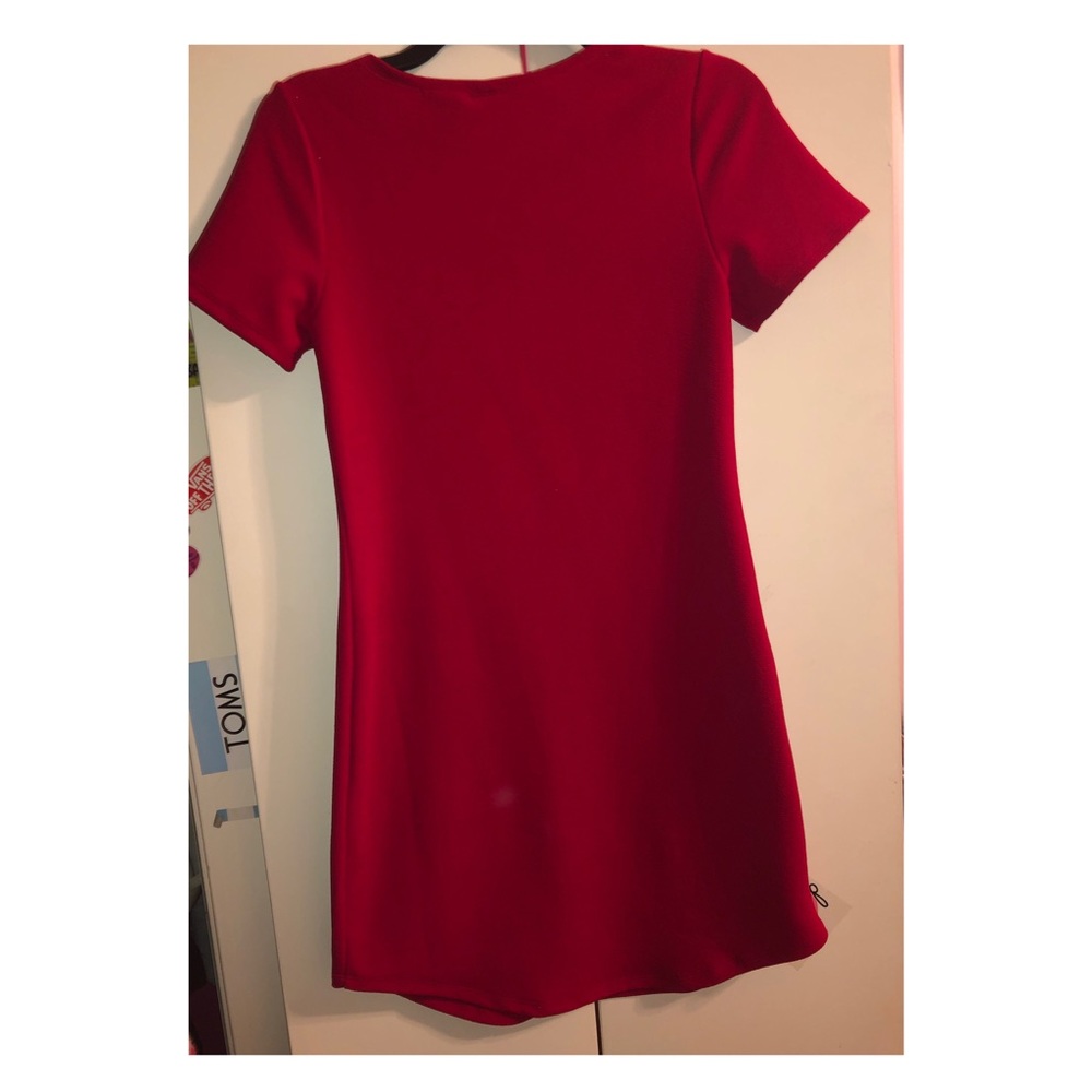 Red dress